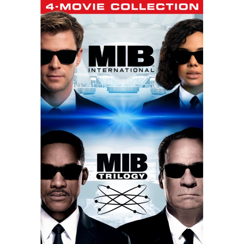 Men In Black 1-4 Box - Blu ray