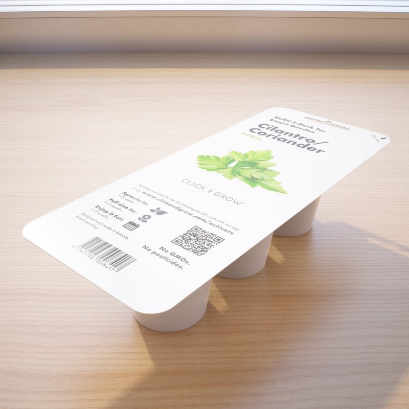 Click and Grow - Smart Garden Refill 3-pack - Cilantro/Coriander (SG-018)