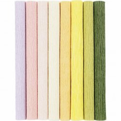 Crepe Paper - Pastel Colours (209001)