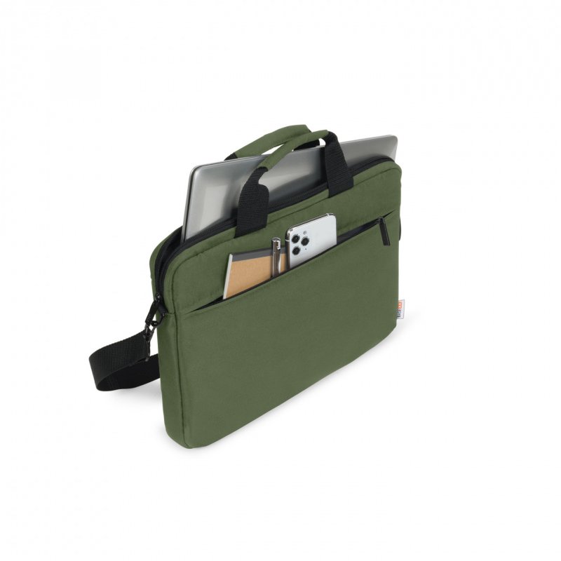 BASE XX D31959 notebook case 35.8 cm (14.1") Messenger case Green, Olive