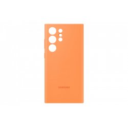 Sam Silicone Case f. Galaxy S23 Ultra og  orange