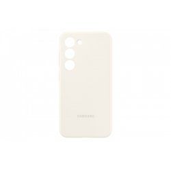 Sam Silicone Case f. Galaxy S23 cream  cream/beige