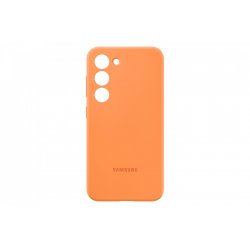 Sam Silicone Case f. Galaxy S23 og  orange