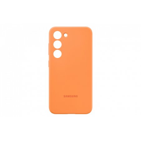 Sam Silicone Case f. Galaxy S23 og  orange