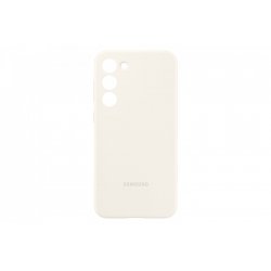 Sam Silicone Case f. Galaxy S23+ cream  cream/beige