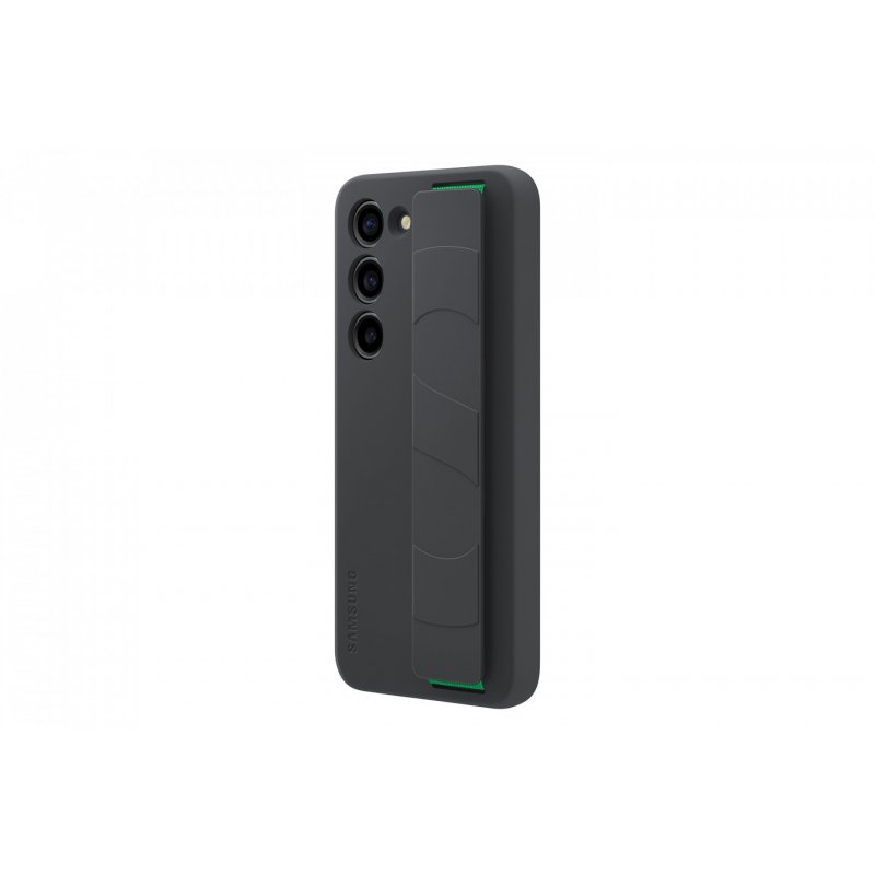 Sam Silicone Grip Case f. Galaxy S23 bk  black