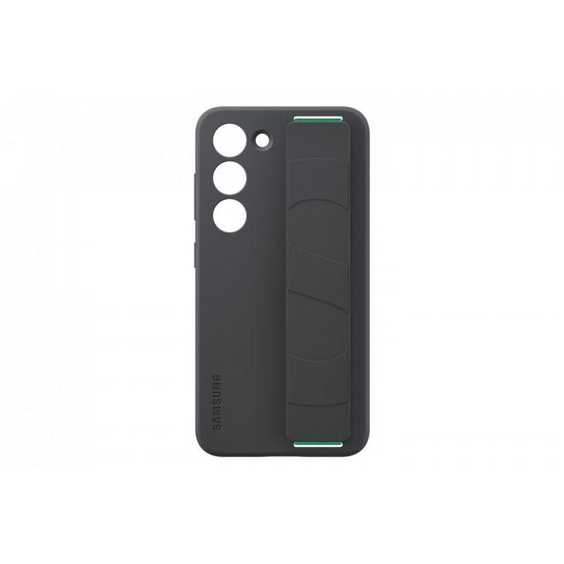 Sam Silicone Grip Case f. Galaxy S23 bk  black