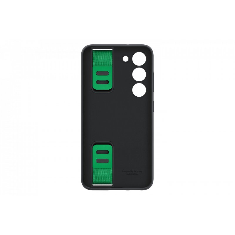 Sam Silicone Grip Case f. Galaxy S23 bk  black