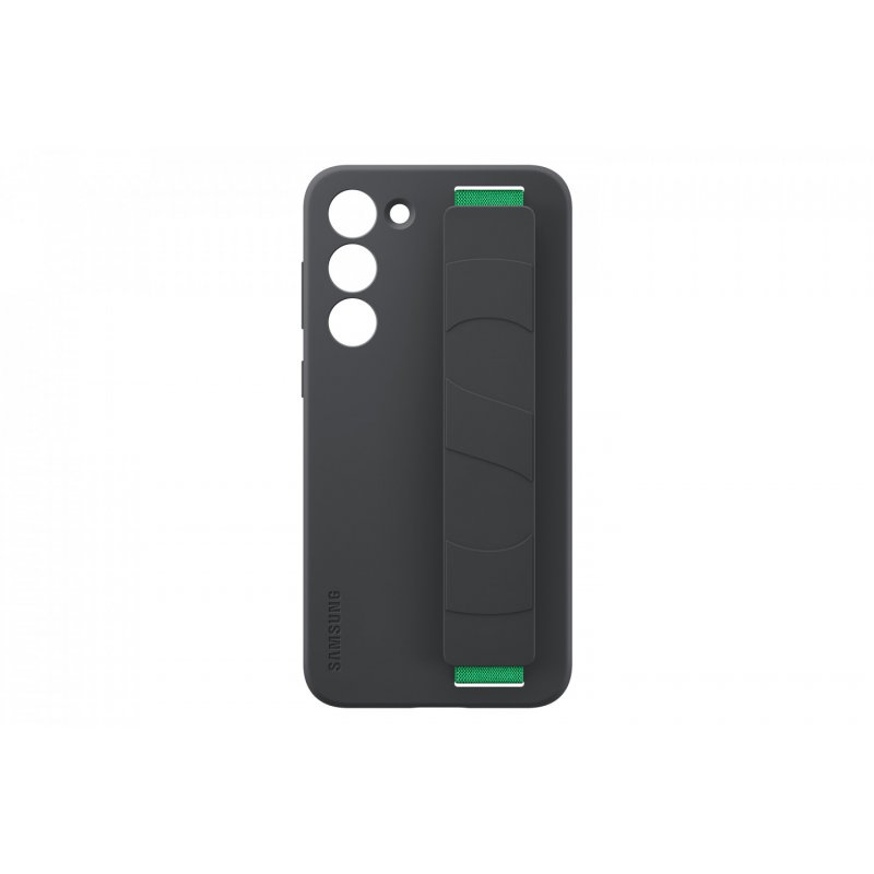 Sam Silicone Grip Case f. Galaxy S23+ bk  black