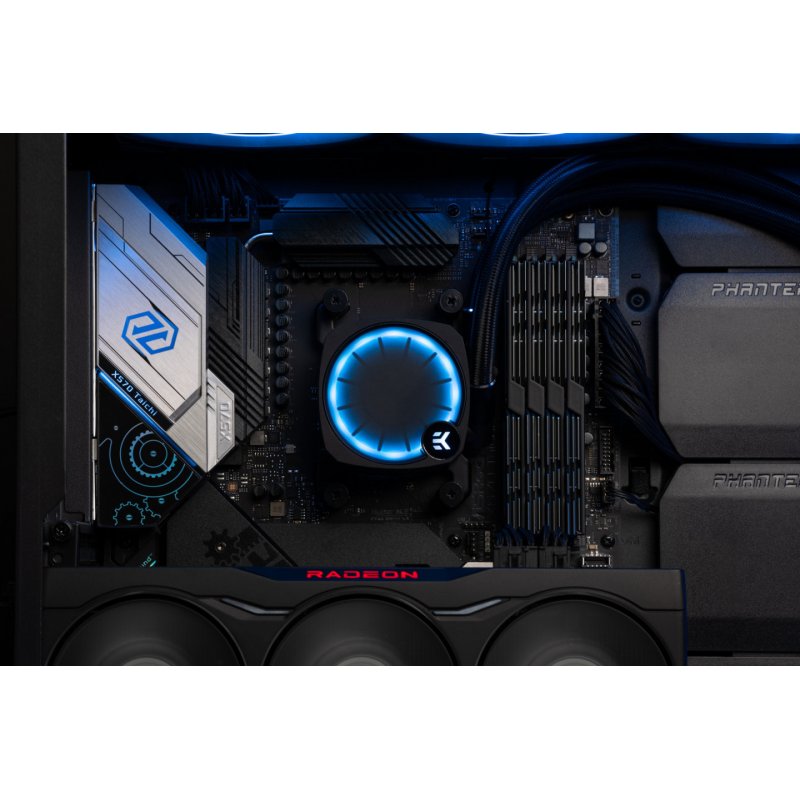 EK Water Blocks Nucleus AIO CR360 Lux D-RGB Processor All-in-one liquid cooler 12 cm Black 1 pc(s)