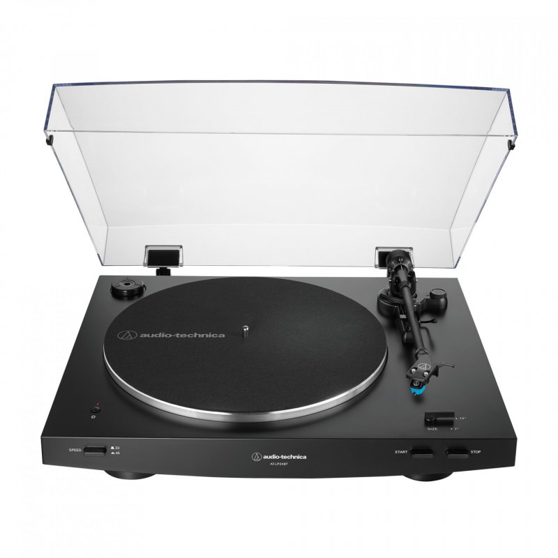 Audio-Technica AT-LP3XBTBK platine Tourne-disque entraîné par courroie Noir Complètement automatique