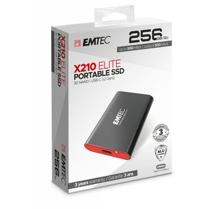 Emtec X210 Elite 256 GB Black