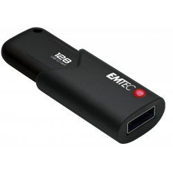 Emtec B120 Click Secure USB flash drive 128 GB USB Type-A 3.2 Gen 2 (3.1 Gen 2) Black