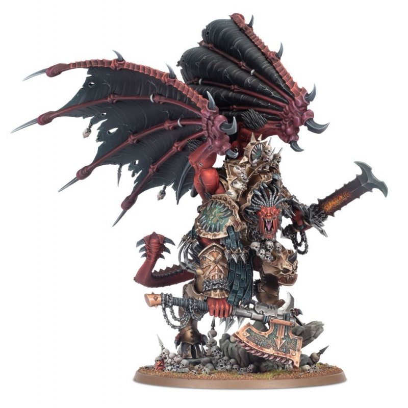 Warhammer 40k - Space Marine du Chaos World Eaters Angron, Primarque Demon de Khorne
