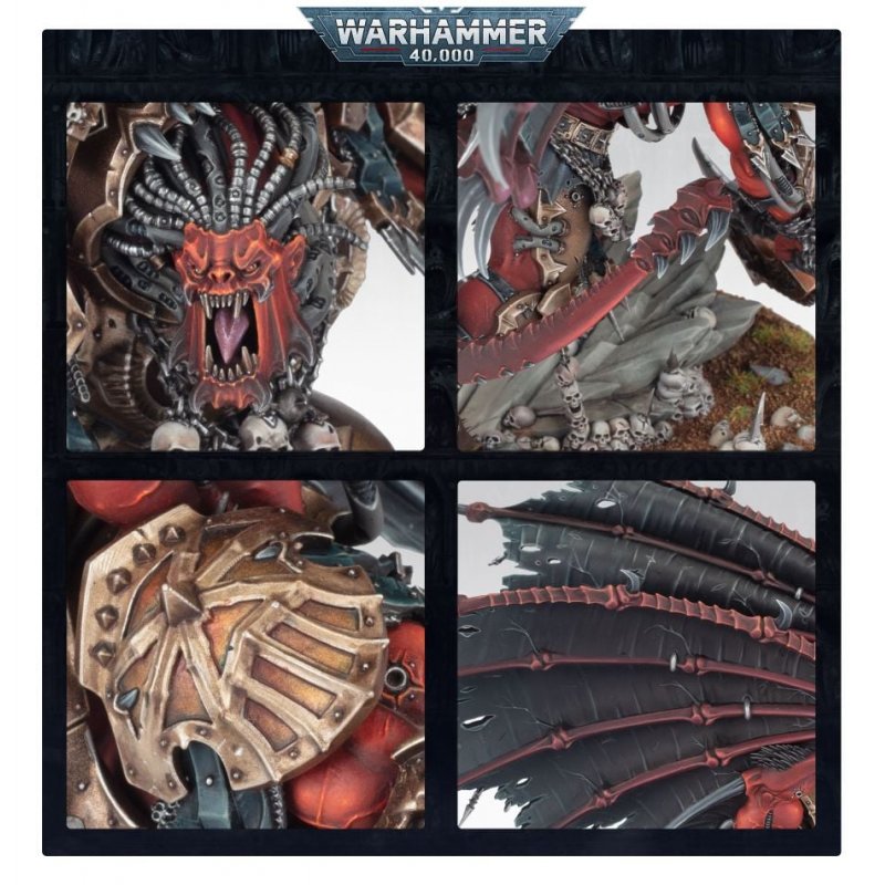 Warhammer 40k - Space Marine du Chaos World Eaters Angron, Primarque Demon de Khorne