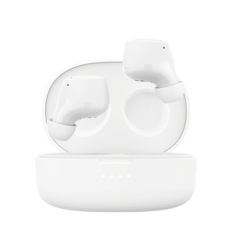 Belkin SoundForm Bolt Casque Sans fil Ecouteurs Appels/Musique/Sport/Au quotidien Bluetooth Blanc