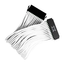 Câble d'extension (Rallonge) Xigmatek iCable MB - 1x 24 pins (Blanc)
