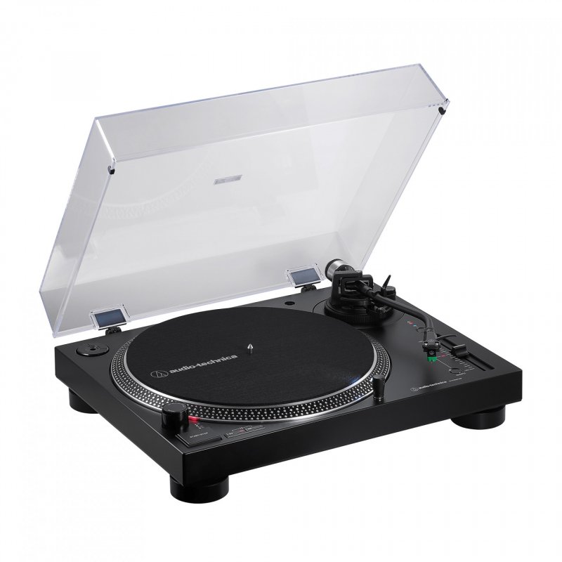 Audio-Technica AT-LP120XBT-USB audio turntable Direct drive audio turntable Black Manual
