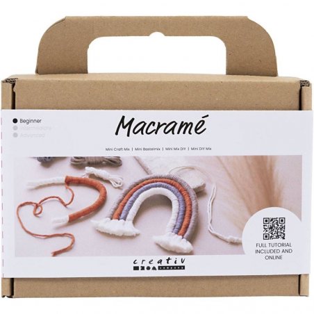DIY Kit - Macramé - Rainbow (977553)