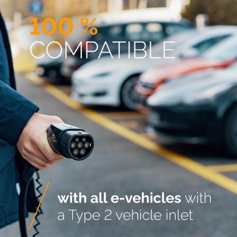 Juice Technology EU EV Set Black Wall Built-in display