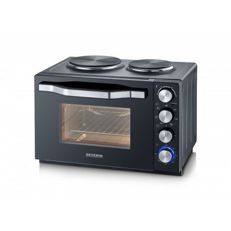 Severin TO 2074 30 L 2500 W Black Grill