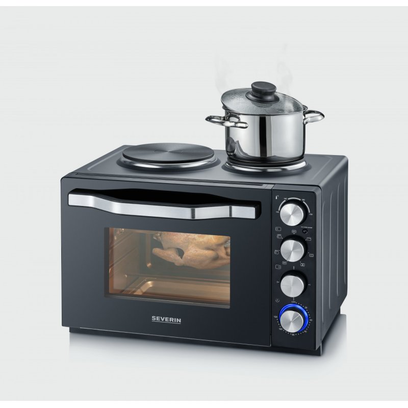 Severin TO 2074 30 L 2500 W Noir Grill