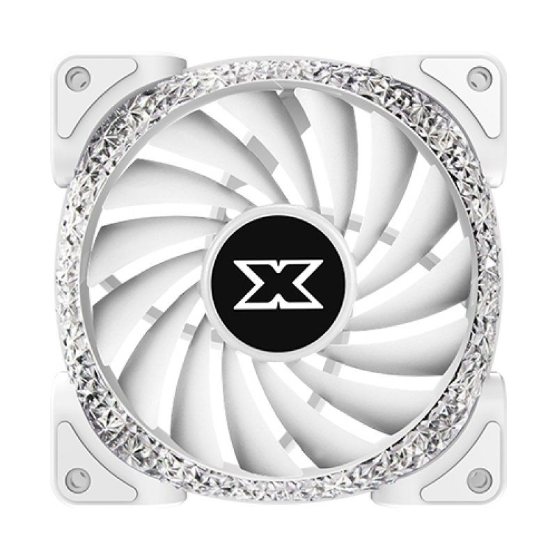 Xigmatek Galaxy III Royal Arctic Computer case Fan 12 cm White