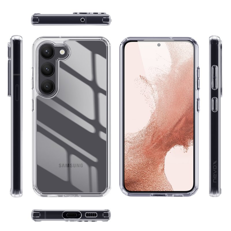 nevox 2164 mobile phone case 16.8 cm (6.6") Cover Transparent