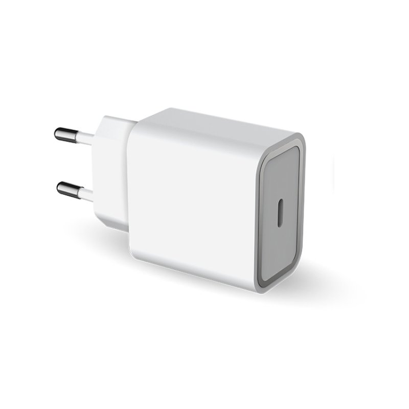 FPCS 1 USB C 25W+CBL C/C 1.2mRecyclWHITE