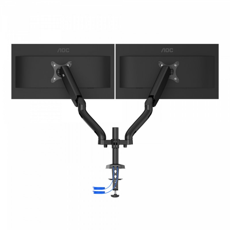 AOC AD110DX support d'écran plat pour bureau 81,3 cm (32") Noir