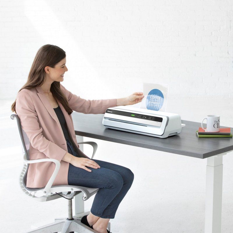 Fellowes Jupiter A3 Cold/hot laminator 1400 mm/min Grey, White