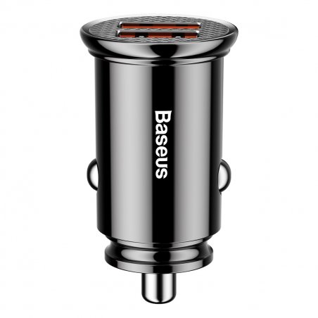 Baseus AB30BK mobile device charger Universal Black Cigar lighter Auto