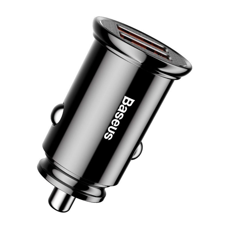 Baseus AB30BK chargeur d'appareils mobiles Universel Noir Allume-cigare Auto
