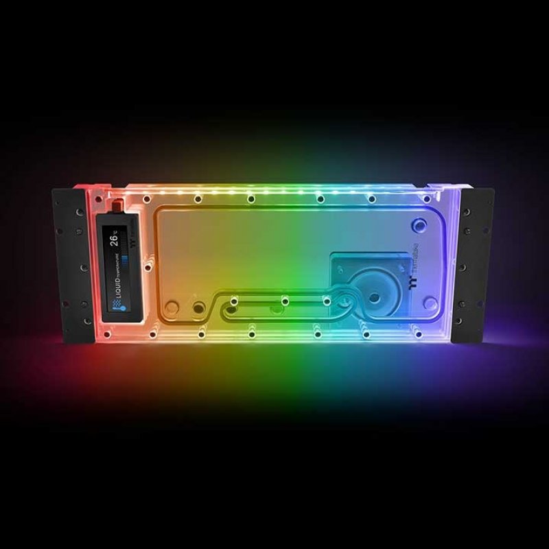 Thermaltake Pacific Ultra Core P6 DP-D5 Plus Computer case Liquid сooling kit Transparent