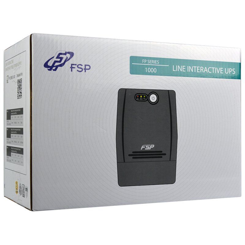 FSP/Fortron FP 1000 alimentation d'énergie non interruptible Interactivité de ligne 1 kVA 600 W 4 sortie(s) CA