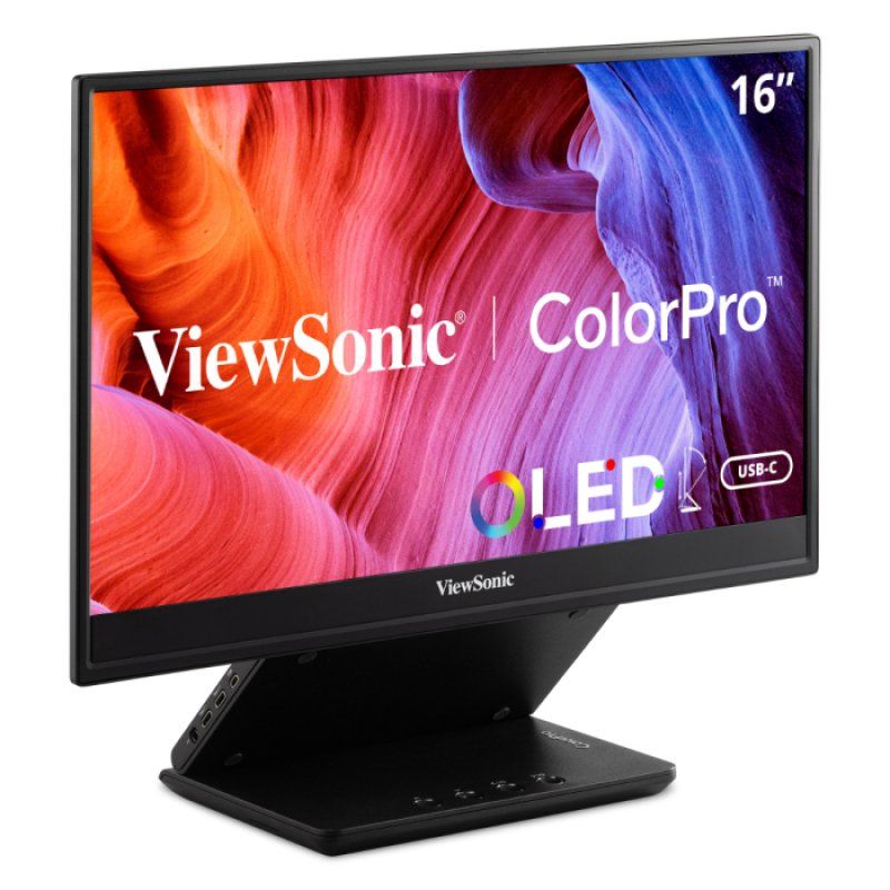 Viewsonic VP Series VP16-OLED écran plat de PC 40,6 cm (16") 1920 x 1080 pixels Full HD Écran tactile Noir