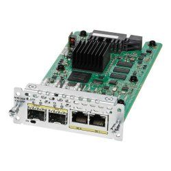 Cisco NIM-2GE-CU-SFP, Refurbished module de commutation réseau Gigabit Ethernet