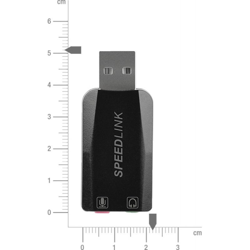 Speedlink - VIGO USB Sound Card, black