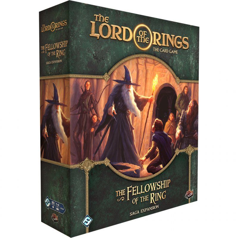 Fantasy Flight Games Lord Of The Rings Lcg: The Fellowship Of The Ring Saga Expansion Board game expansion Role-playing