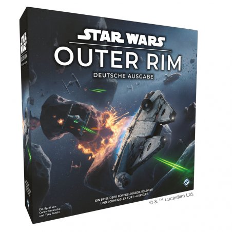 Fantasy Flight Games Star Wars: Outer Rim Board game Strategy