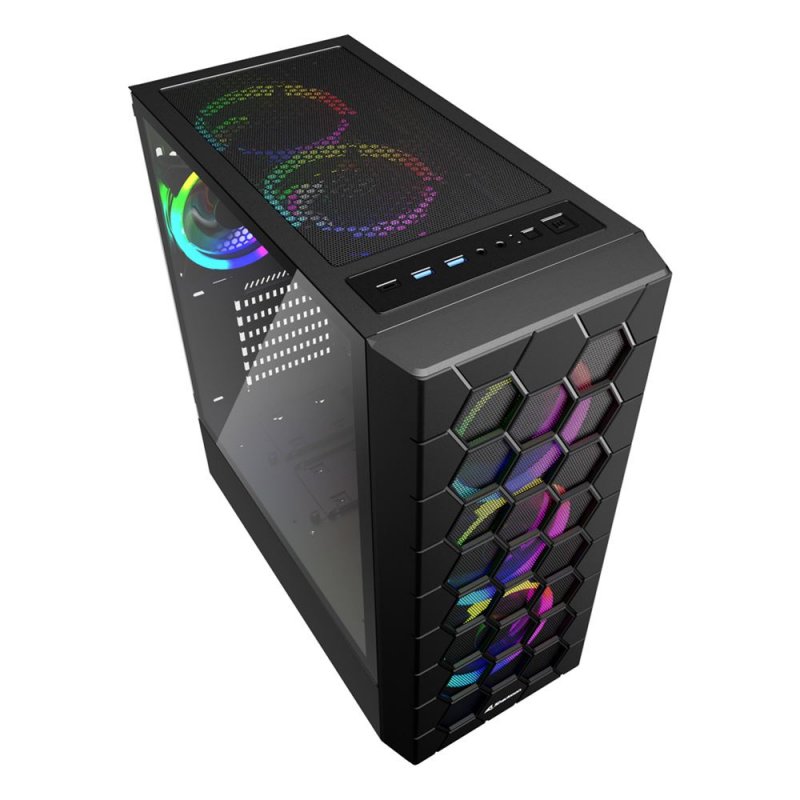 Sharkoon RGB HEX bk                  ATX