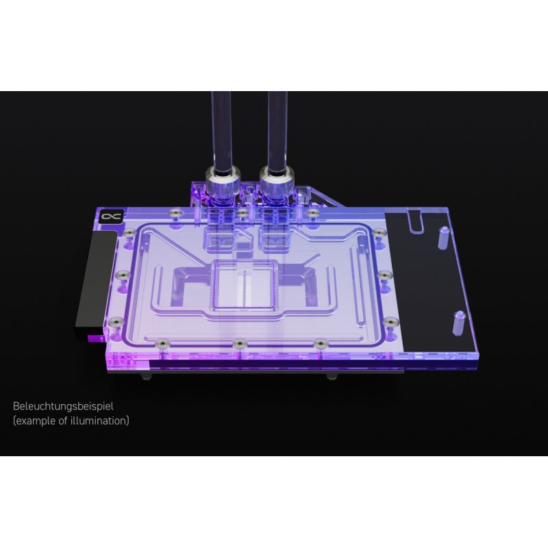 Alphacool Eisblock Aurora Water block + Backplate