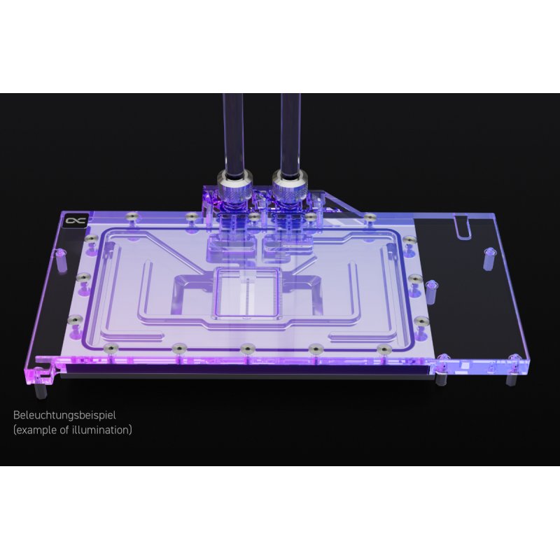 Alphacool Eisblock Aurora Water block + Backplate