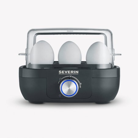 Severin EK 3166 6 œufs 420 W Noir