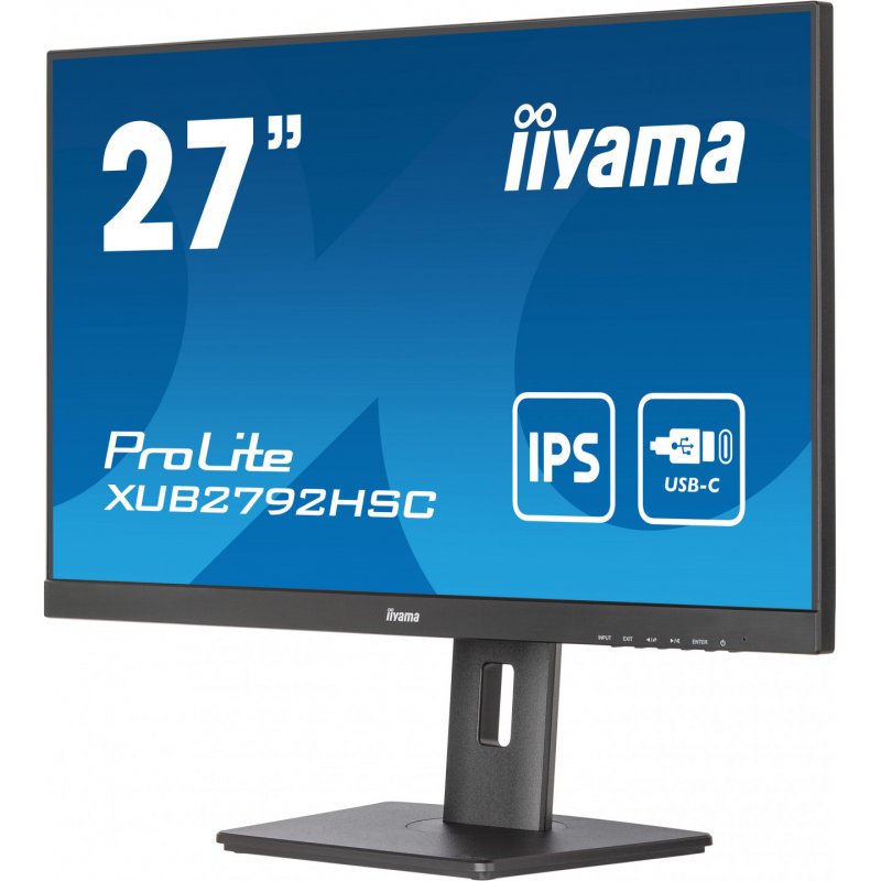 iiyama ProLite XUB2792HSC-B5 LED display 68,6 cm (27") 1920 x 1080 pixels Full HD Noir