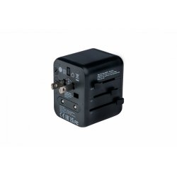 Verbatim 49543 adaptateur prise d'alimentation Universel Noir