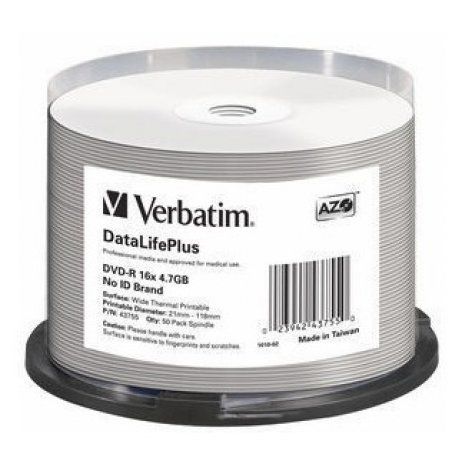 VERBATIM DVD-R AZO 4.7GB 16X SP50