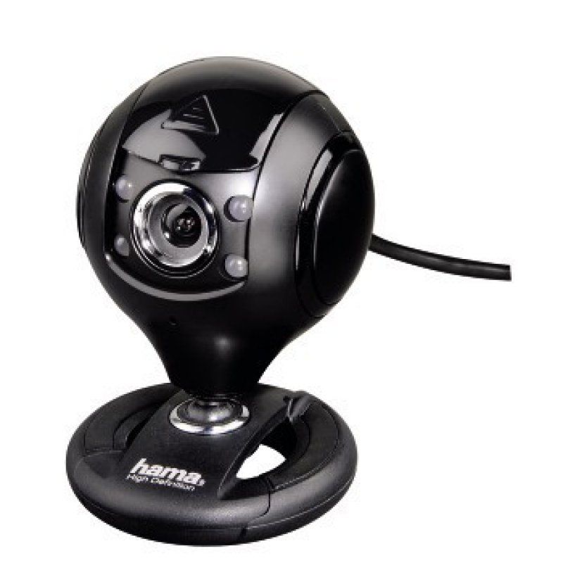 HAMA HD-webcam Spy protect black (00053950)