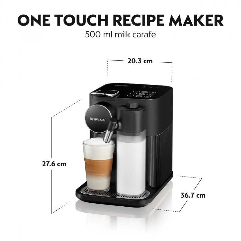De’Longhi Gran Lattissima EN640.B Semi-automatique Cafetière à dosette 1 L
