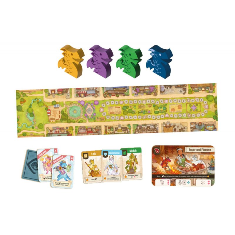 Asmodee Flamecraft 60 min Board game Strategy